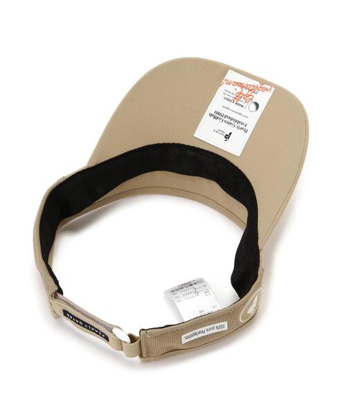 PEARLY GATES(パーリーゲイツ)の「【PEARLY GATES】Bioネームリサイクルツイルバイザー (UNISEX)(サンバイザー・レディース・ネイビー/ベージュ/ホワイト/レッド・FREE)」の20枚目の写真