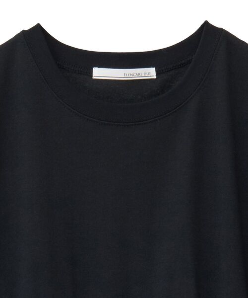 ELENCARE DUE(エレンカーレデュエ)の「・ELENCARE DUE ドッキングTEEワンピース(ワンピース・レディース・オフホワイト/カーキ/ブラック・FREE)」の5枚目の写真