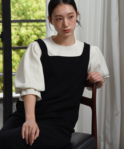 I_am(アイアム)の「candy sleeve blouse / キャンディスリーブブラウス(シャツ/ブラウス・レディース・アイボリー/ブラック・FREE)」の11枚目の写真