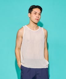 COTTON MESH TANK TOP / コットンメッシュ タンクトップ