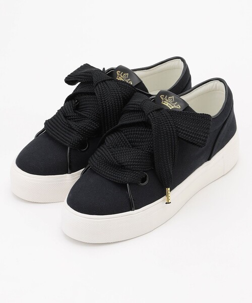TOCCA（トッカ）の「BIGRIBBON CANVAS SNEAKERS スニーカー（スニーカー・レディース・ブラック系/ホワイト系・35/37/36/38/39）」の8枚目の写真