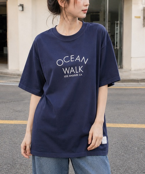 ARCHIVER(アーカイバ)の「【Bd】フロントロゴ バックプリント 半袖Tシャツ(Tシャツ/カットソー・レディース・ネイビー/ホワイト・X-LARGE/LARGE)」の12枚目の写真