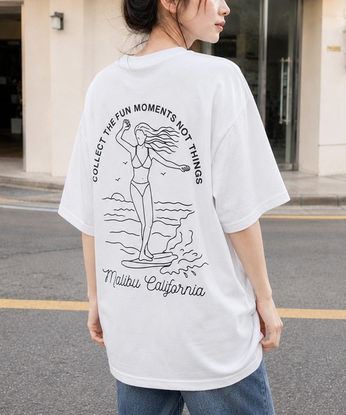 ARCHIVER(アーカイバ)の「【Bd】フロントロゴ バックプリント 半袖Tシャツ(Tシャツ/カットソー・レディース・ネイビー/ホワイト・X-LARGE/LARGE)」の14枚目の写真