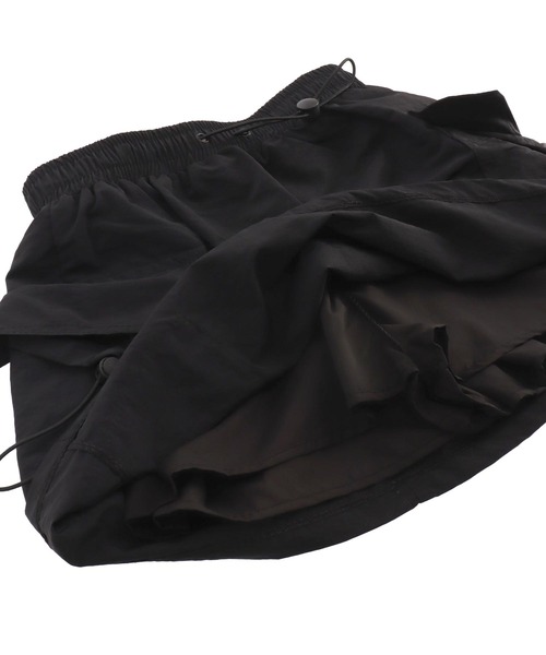 ANAP（アナップ）の「ナイロン カーゴ ミニ スカート（スカート・レディース・ブラック/ホワイト/グレー・FREE）」の18枚目の写真