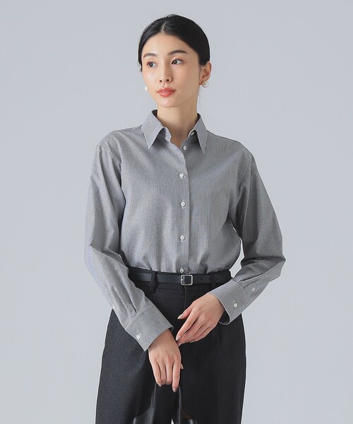 EFFE BEAMS（エッフェビームス）の「ミニ千鳥 レギュラー シャツ（シャツ/ブラウス・レディース・その他・36/38）」の5枚目の写真