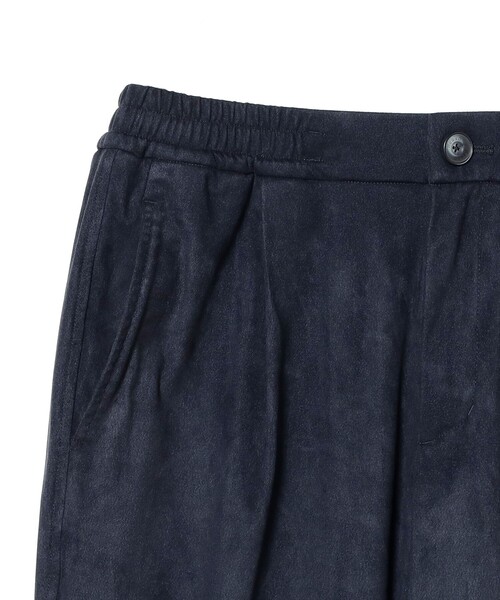 BEAMS F（ビームスエフ）の「HERNO / エコスエード ストレッチ イージーパンツ（その他パンツ・メンズ・ネイビー・S/M/L）」の4枚目の写真