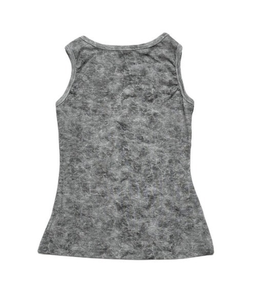ゆうたんです。 XU】tie-dye paint studs sleeveless（タンクトップ）｜XU