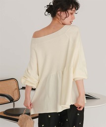 セール】「オフショル ぺプラム オフショルダー」に該当する