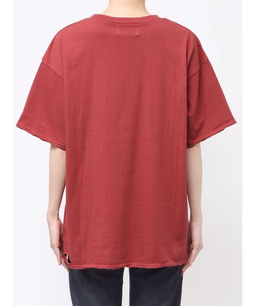 jouetie（ジュエティ）の「グランジグラフィックTシャツ（Tシャツ/カットソー・レディース・オフホワイト/ブラック/レッド・MEDIUM）」の10枚目の写真