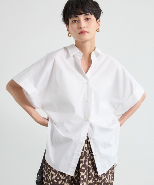 半袖オーバーサイズブラウス　BARNYARDSTORM BARNYARDSTORM / 半袖Tブラウス 【JAPAN FABRIC】【『VERY