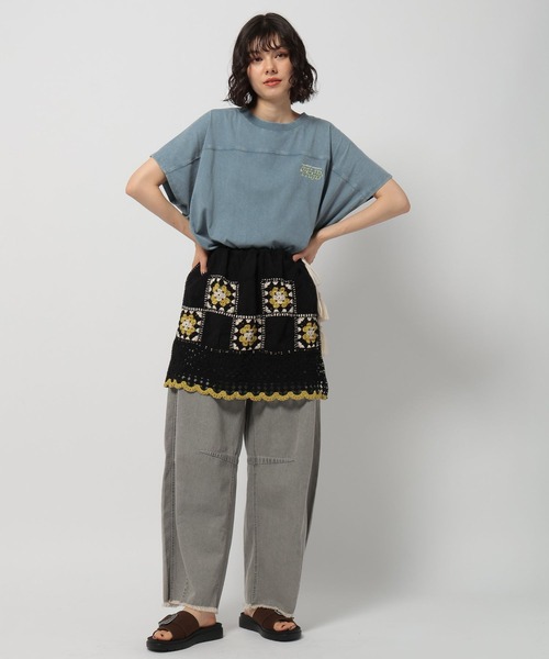 miwaページ ニコアンドEASY BARREL DENIM niko and… EASY BARREL DENIM2 - メルカリ