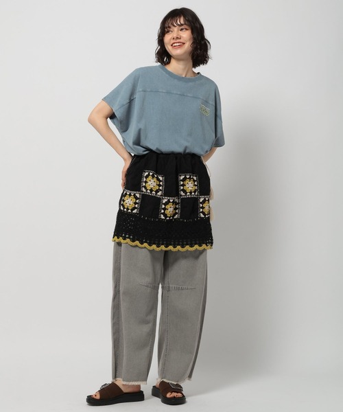 niko and...（ニコアンド）の「かぎ針コンビミニスカート（スカート・レディース・ホワイト/アイボリー・FREE）」の16枚目の写真