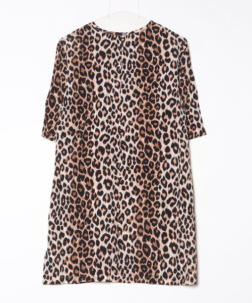 LI HUA（リーファー）の「【PH1】【LI HUA】LEOPARD SILK S/S PULLOVER E0E-7720-A（Tシャツ/カットソー・レディース・レオパード・38）」の10枚目の写真
