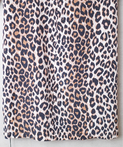 LI HUA（リーファー）の「【PH1】【LI HUA】LEOPARD SILK S/S PULLOVER E0E-7720-A（Tシャツ/カットソー・レディース・レオパード・38）」の6枚目の写真