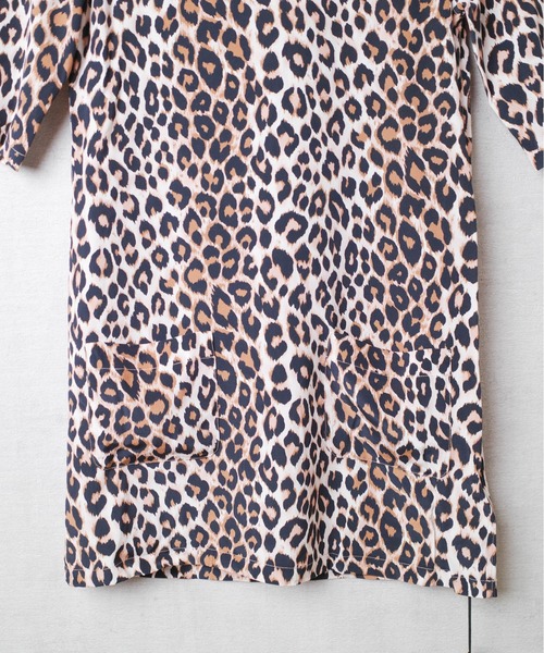 LI HUA（リーファー）の「【PH1】【LI HUA】LEOPARD SILK S/S PULLOVER E0E-7720-A（Tシャツ/カットソー・レディース・レオパード・38）」の8枚目の写真
