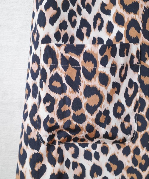 LI HUA（リーファー）の「【PH1】【LI HUA】LEOPARD SILK S/S PULLOVER E0E-7720-A（Tシャツ/カットソー・レディース・レオパード・38）」の9枚目の写真