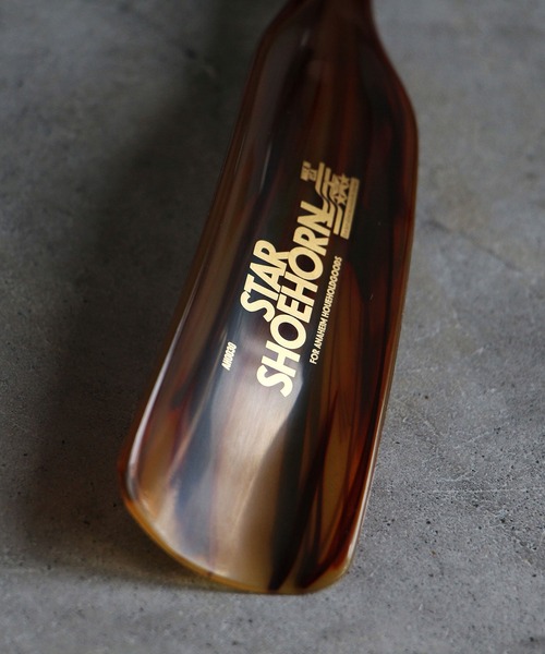 HIGHTIDE(ハイタイド)の「ANAheim アナハイム Star Shoehorn "Tortoise" スターシューホーン トータス 靴べら(シューズ小物/雑貨・レディース・ブラウン・FREE)」の4枚目の写真