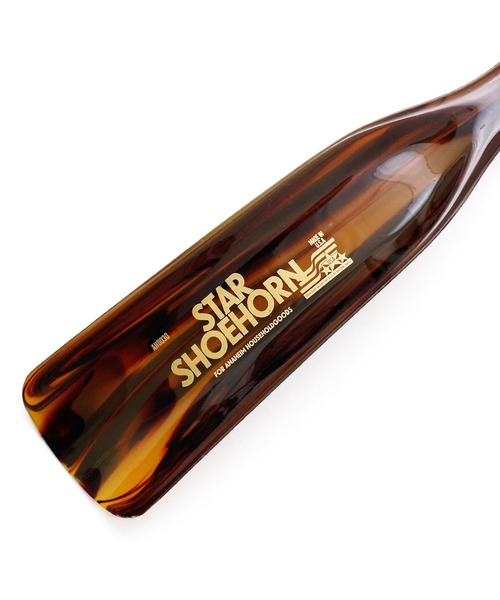 HIGHTIDE(ハイタイド)の「ANAheim アナハイム Star Shoehorn "Tortoise" スターシューホーン トータス 靴べら(シューズ小物/雑貨・レディース・ブラウン・FREE)」の9枚目の写真