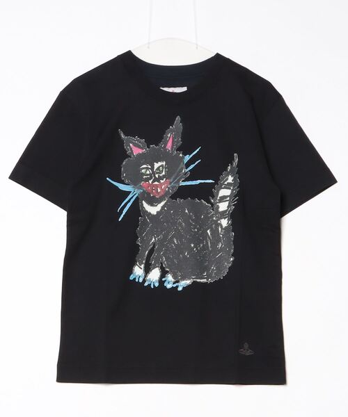 すぐ届く【Vivienne Westwood】NINE LIVES リラックスTシャツ NINE LIVES RELAX T-SHIRT（Tシャツ/カットソー）｜Vivienne
