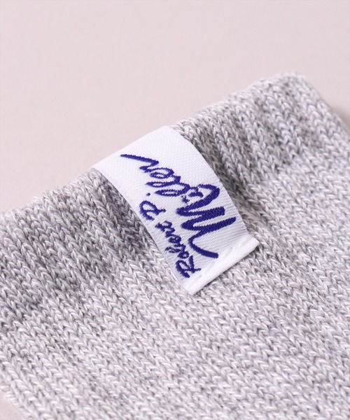 MILLER（ミラー）の「(LF)【Miller】【3足セット】ピスネーム付き クォーターソックス（ソックス/靴下・メンズ・その他/杢グレー/ブラック/オフホワイト・25-27CM/23-25cm）」の13枚目の写真