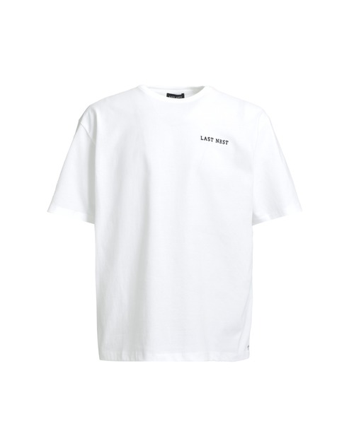 LAST NEST(ラストネスト)の「BASIC LOGO EMB T-SHIRTS(Tシャツ/カットソー・メンズ・ホワイト・X-LARGE)」の1枚目の写真