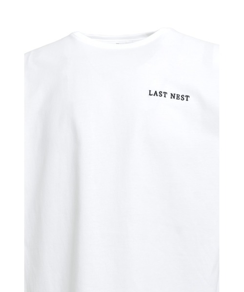 LAST NEST(ラストネスト)の「BASIC LOGO EMB T-SHIRTS(Tシャツ/カットソー・メンズ・ホワイト・X-LARGE)」の3枚目の写真