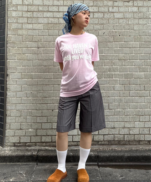 nancy/ナンシー LIVED? TEE NA086 Tシャツ nancy/ナンシー】 LIVED? TEE NA086（Tシャツ/カットソー