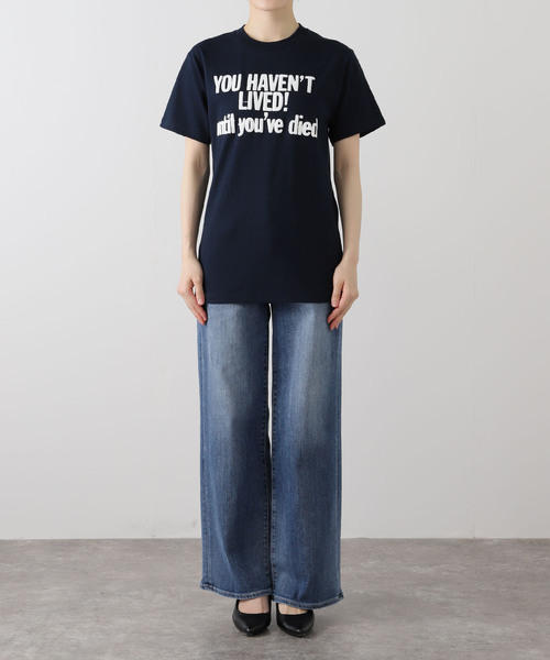 nancy/ナンシー】 LIVED? TEE NA086（Tシャツ/カットソー