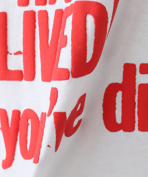 nancy/ナンシー】 LIVED? TEE NA086（Tシャツ/カットソー