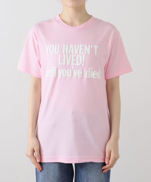 nancy/ナンシー】 LIVED? TEE NA086（Tシャツ/カットソー