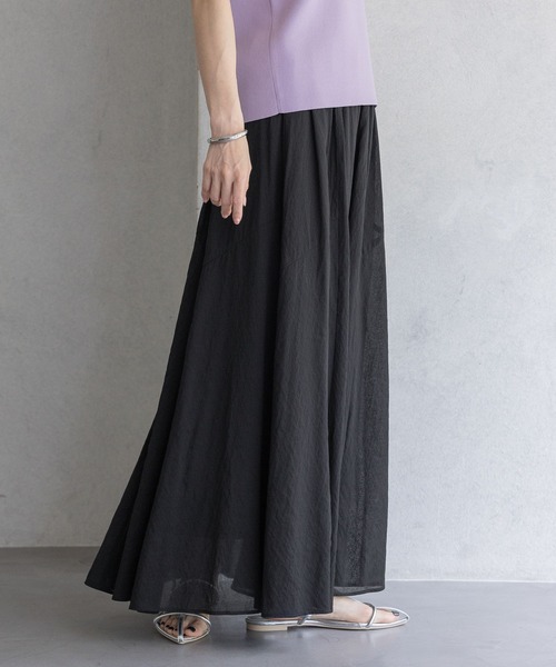 A part by(アパートバイ)の「キリカエフレアスカート(スカート・レディース・オフホワイト/ブラック/オレンジ系その他2・SMALL/MEDIUM)」の17枚目の写真