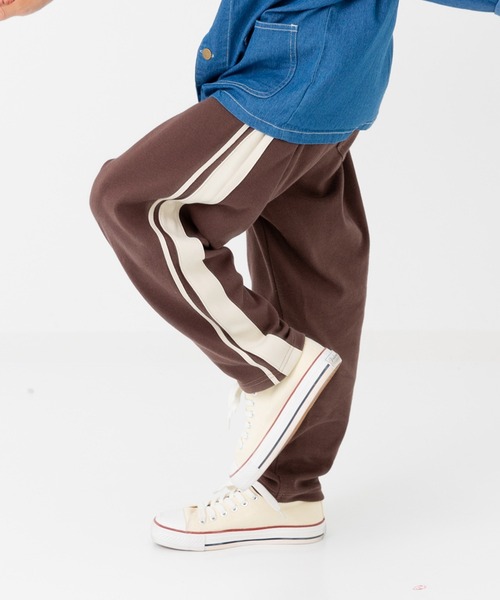 JAM & LINK（ジャムアンドリンク）の「ハイパーストレッチ 脇ラインワイドパンツ（その他パンツ・キッズ・ミント/ブラック/ライトブルー/ブラウン/クリーム・100cm/110cm/120cm/130cm/140cm/150cm/160cm）」の9枚目の写真