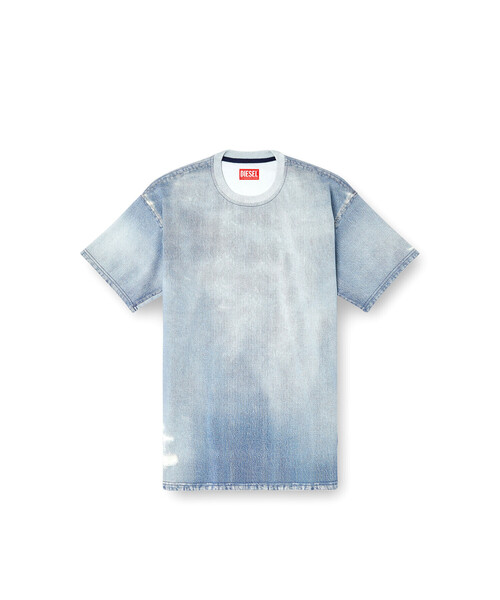 DIESEL(ディーゼル)の「メンズ ジョグ トップ D-BOX JOGG(Tシャツ/カットソー・メンズ・ライトインディゴブルー・SMALL/XX-LARGE/LARGE/X-SMALL/X-LARGE/MEDIUM)」の6枚目の写真