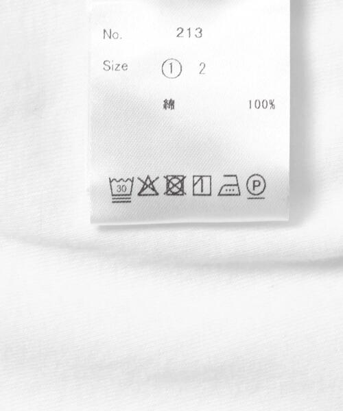 URBAN RESEARCH(アーバンリサーチ)の「onit COTTON BOAT NECK LONG-SLEEVE T-SHIRTS(Tシャツ/カットソー・レディース・ホワイト/ブラック・1)」の5枚目の写真