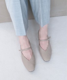 enchanted | 本革Vカットスクエアメリージェーンパンプス(パンプス)