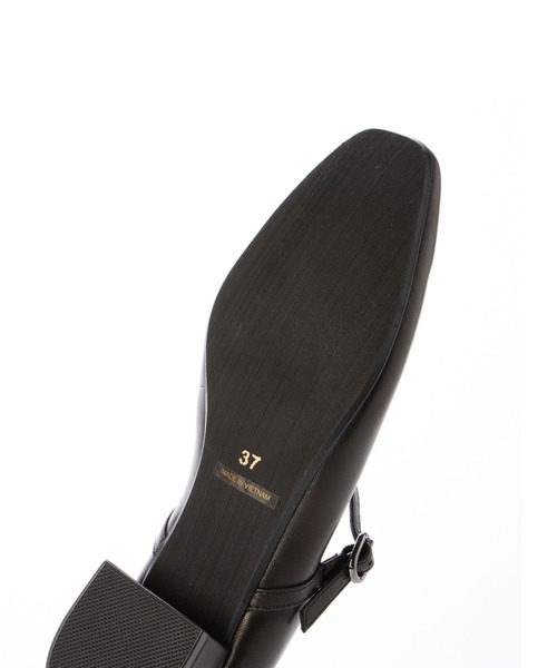 enchanted(エンチャンテッド)の「本革Vカットスクエアメリージェーンパンプス(パンプス・レディース・ライトブラック/シルバーグレー/ブラック・38/37/36/35/41/40/39)」の13枚目の写真