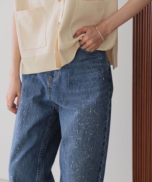 LOWRYS FARM(ローリーズファーム)の「ワイドストレートデニム 532505(デニムパンツ・レディース・ブラック/グレー/インディゴブルー/ブルー・SMALL/MEDIUM/LARGE)」の13枚目の写真