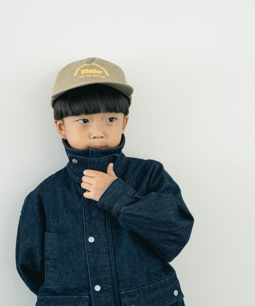 LOWRYS FARM(ローリーズファーム)の「デニムハンティングジャケット 570485(デニムジャケット・キッズ・ブルー・110cm/120cm/130cm/140cm/150cm)」の3枚目の写真