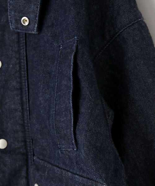 LOWRYS FARM(ローリーズファーム)の「デニムハンティングジャケット 570485(デニムジャケット・キッズ・ブルー・110cm/120cm/130cm/140cm/150cm)」の20枚目の写真