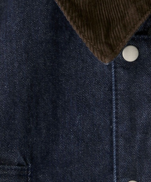 LOWRYS FARM(ローリーズファーム)の「デニムハンティングジャケット 570485(デニムジャケット・キッズ・ブルー・110cm/120cm/130cm/140cm/150cm)」の17枚目の写真