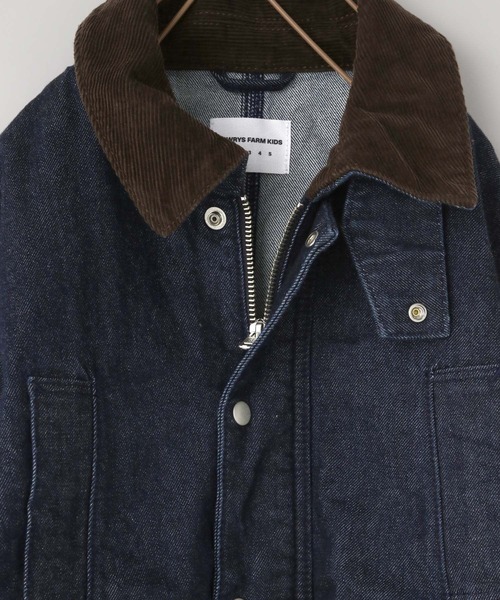 LOWRYS FARM(ローリーズファーム)の「デニムハンティングジャケット 570485(デニムジャケット・キッズ・ブルー・110cm/120cm/130cm/140cm/150cm)」の13枚目の写真