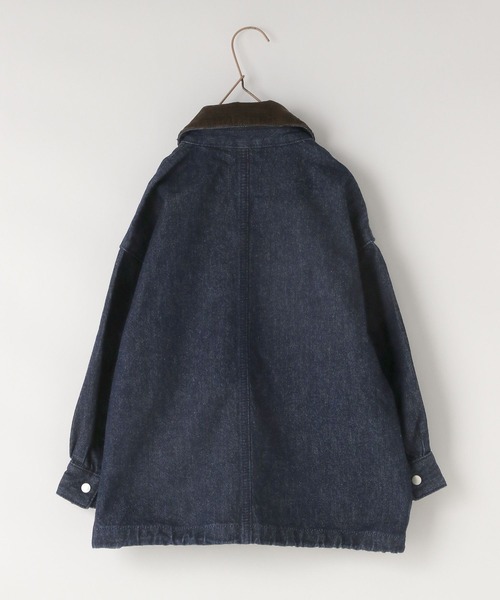 LOWRYS FARM(ローリーズファーム)の「デニムハンティングジャケット 570485(デニムジャケット・キッズ・ブルー・110cm/120cm/130cm/140cm/150cm)」の11枚目の写真