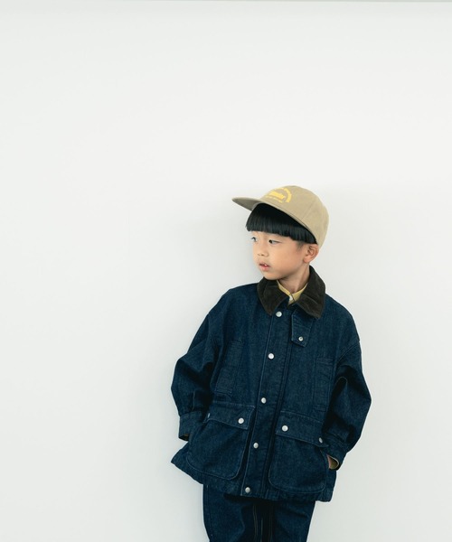 LOWRYS FARM(ローリーズファーム)の「デニムハンティングジャケット 570485(デニムジャケット・キッズ・ブルー・110cm/120cm/130cm/140cm/150cm)」の22枚目の写真