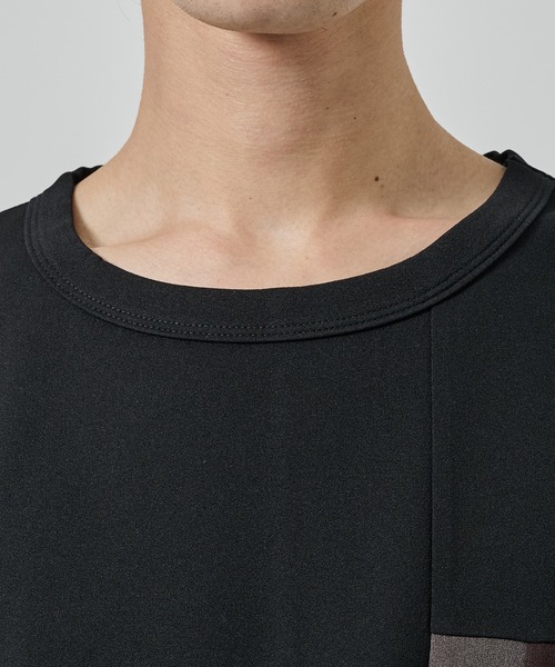 STUDIOUS（ステュディオス）の「【SHAREEF】NO SLEEVE TEE（タンクトップ・メンズ・ホワイト/ブラック・1/2）」の9枚目の写真