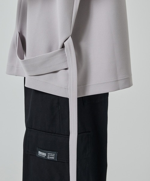 STUDIOUS（ステュディオス）の「【SHAREEF】NO SLEEVE TEE（タンクトップ・メンズ・ホワイト/ブラック・1/2）」の17枚目の写真