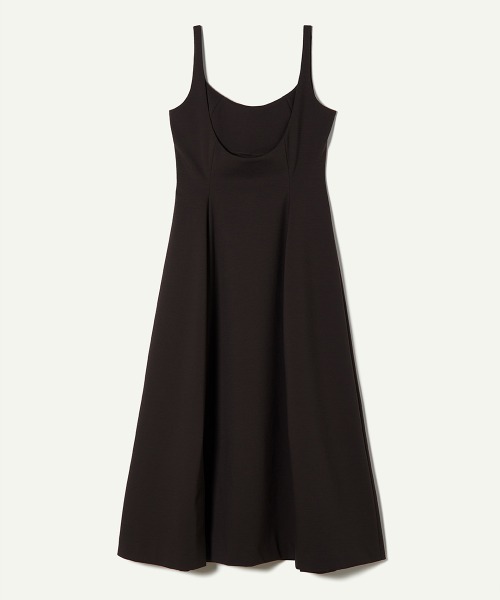 leinwande（ラインヴァンド）の「【leinwande】Jersey Midi Dress（ワンピース・レディース・ブラウン・ONE SIZE）」の4枚目の写真