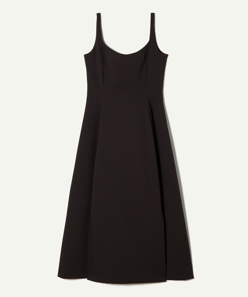 leinwande（ラインヴァンド）の「【leinwande】Jersey Midi Dress（ワンピース・レディース・ブラウン・ONE SIZE）」の3枚目の写真