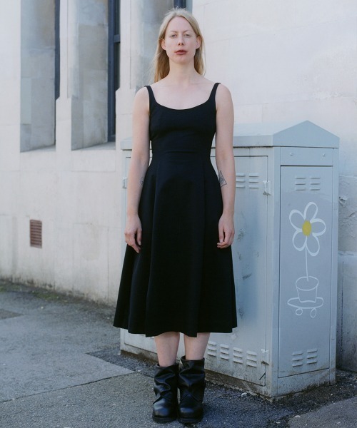 leinwande（ラインヴァンド）の「【leinwande】Jersey Midi Dress（ワンピース・レディース・ブラウン・ONE SIZE）」の6枚目の写真