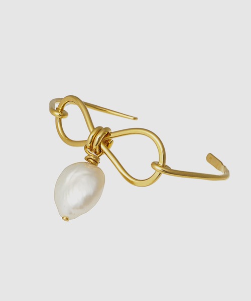 MARNI(マルニ)の「PEARL / リボンブレスレット(ブレスレット・レディース・ゴールド・M)」の4枚目の写真