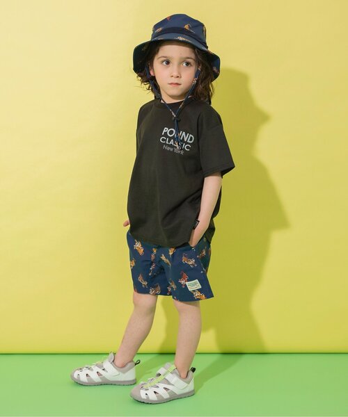 BREEZE（ブリーズ）の「【撥水加工/UVカット】水陸両用アクティブアウトドアハット（ハット・キッズ・オレンジ/キナリ/ネイビー/ラベンダー・56/52/50/54）」の11枚目の写真